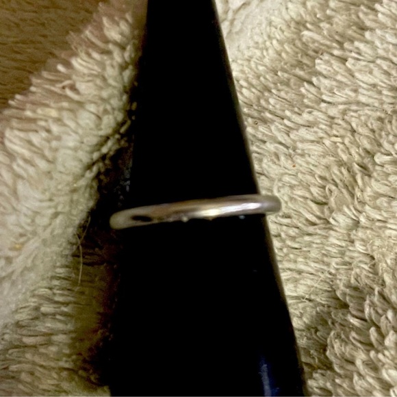 New Gun Metal Sterling Silver Court Thin Polished Classic 2mm Wedding Ring - Picture 7 of 10